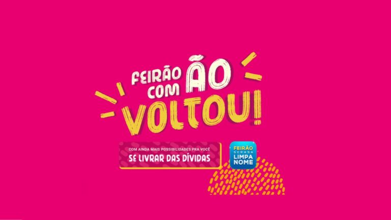 FEIRÃO LIMPA NOME DO SERASA