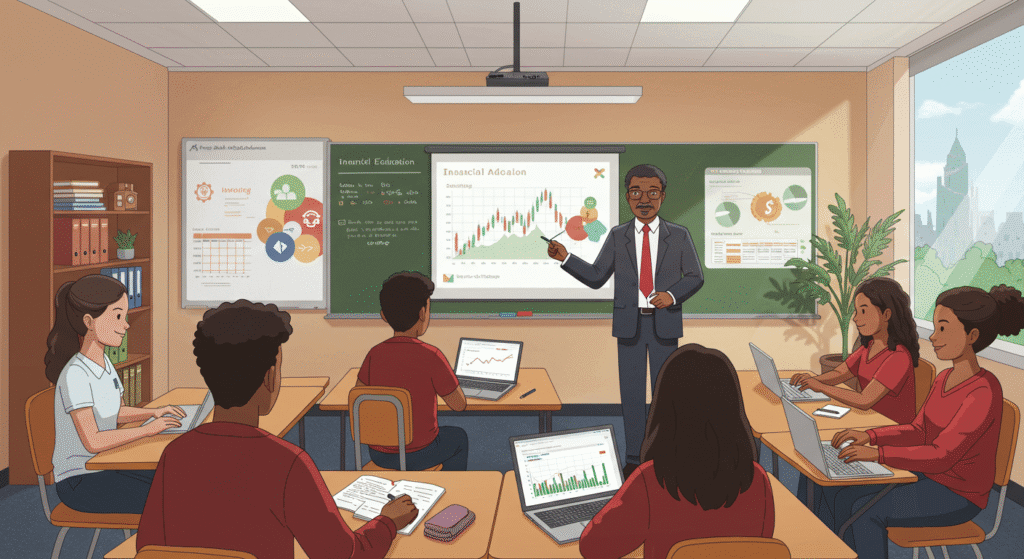 PROFESSOR-ENSINANDO-EDUCACAO-FINANCEIRA-NA-ESCOLA.
