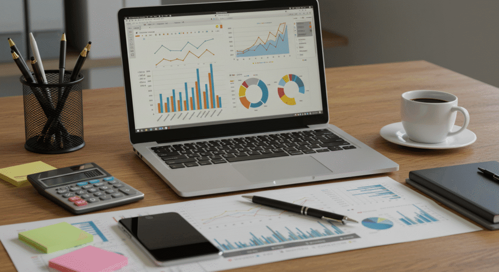 Ferramentas digitais e calculadoras para planejamento de renda passiva