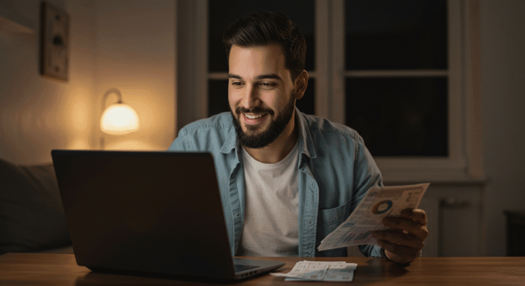 História inspiradora de superação financeira com investimentos