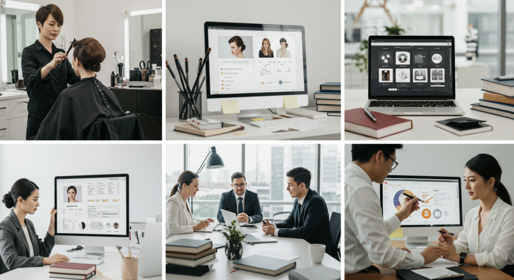 Diferentes nichos lucrativos para vender templates Canva em 2025